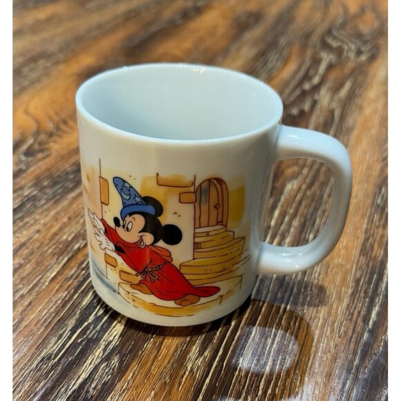 Disney Other - Walt Disney World Disneyland Fantasia Mickey Mouse Sorcerer Apprentice Mug Japan